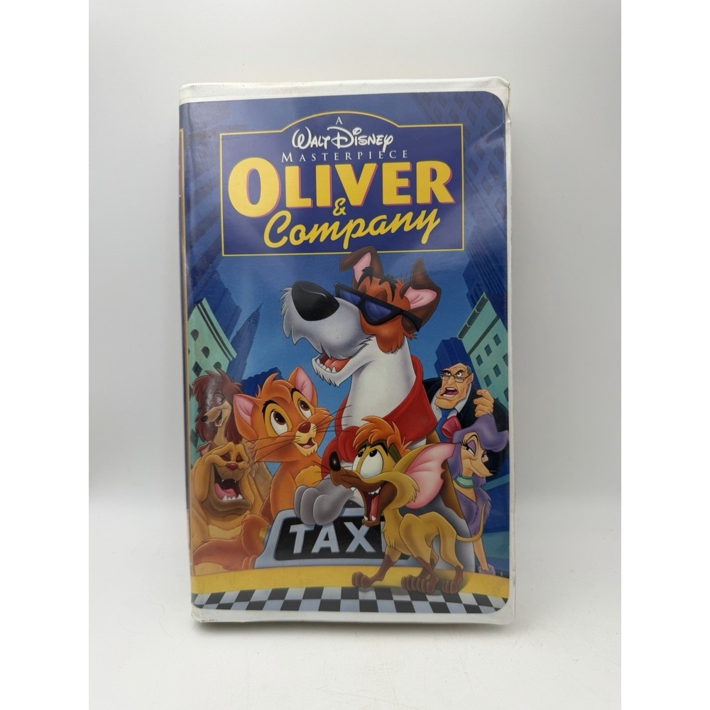 Disney Oliver & Company VHS Masterpiece Collection Clamshell